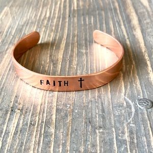 handmade Jewelry - Hand stamped adjustable metal cuff bracelet handmade Jewelry - Hand stamped adjustable metal cuff bracelet